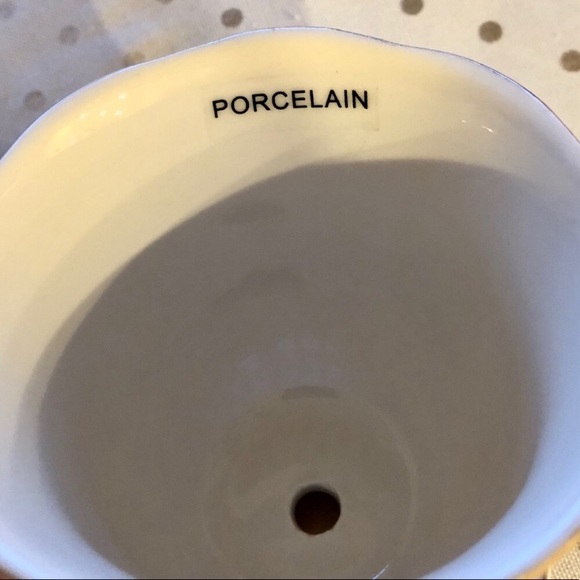 Mini 4” Porcelain Succulent Cactus Flower Planter - Picture 6 of 7